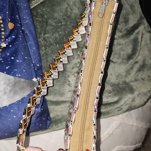 Candy Wrapper Clutch/Shoulder Bag - Picture 5 of 7